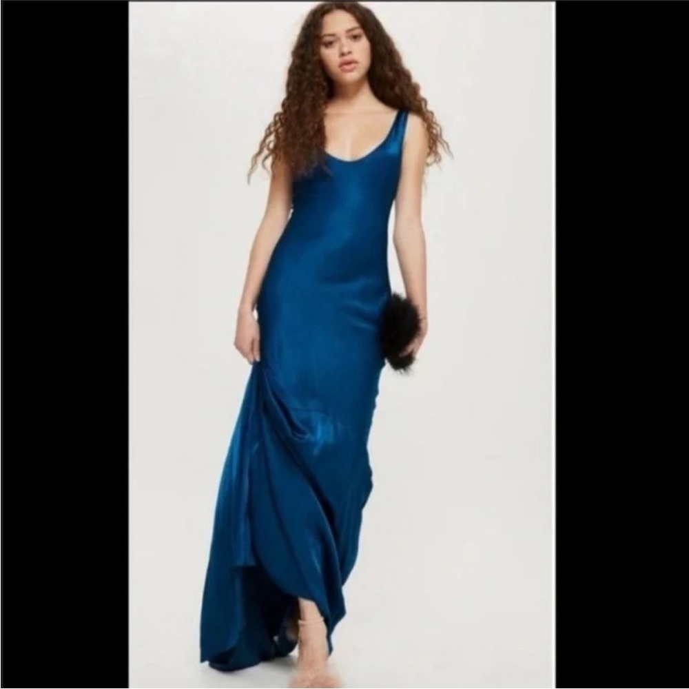 Topshop x Kate Moss Mermaid Gown With Victorian Buttons